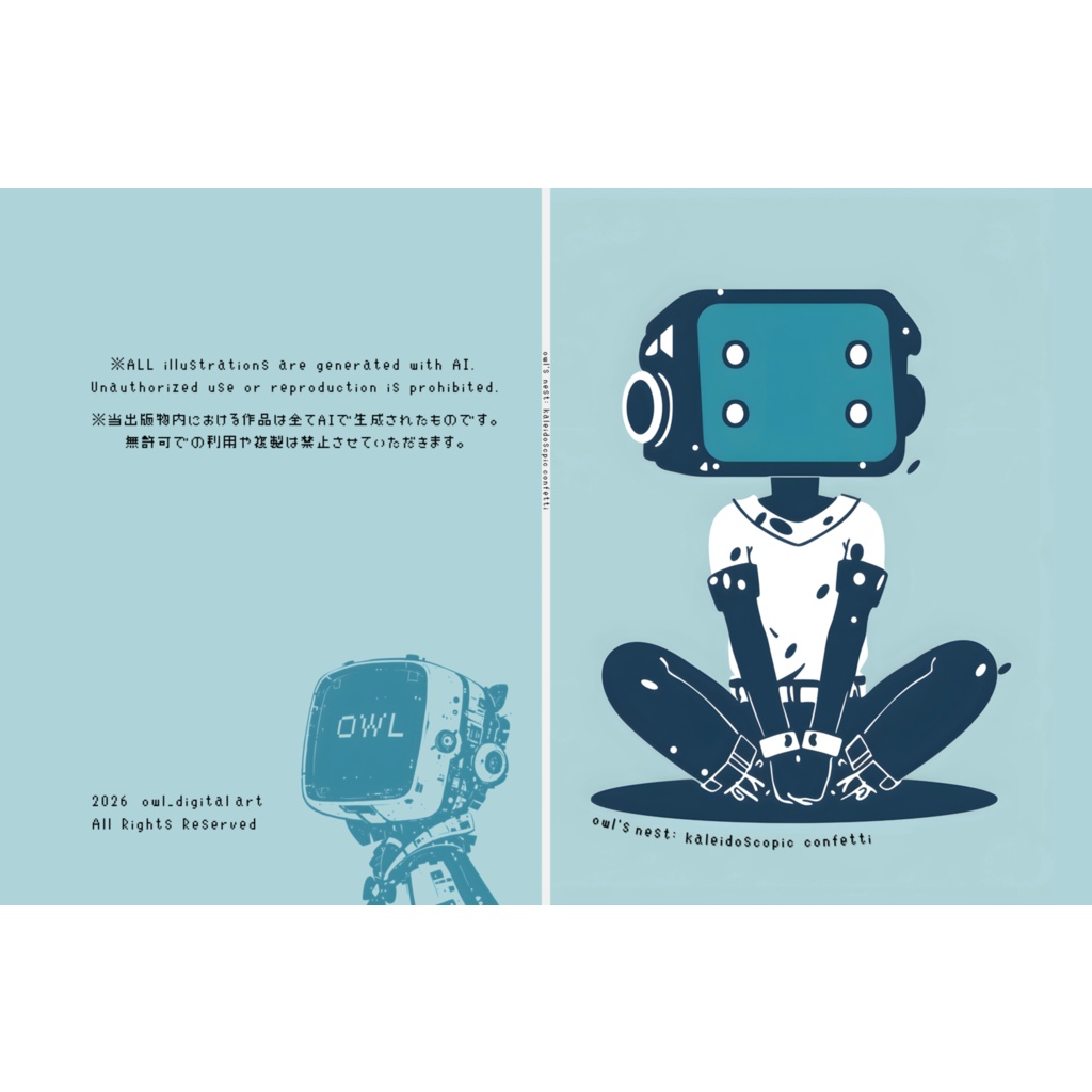 owl's nest: kaleidoscopic confetti