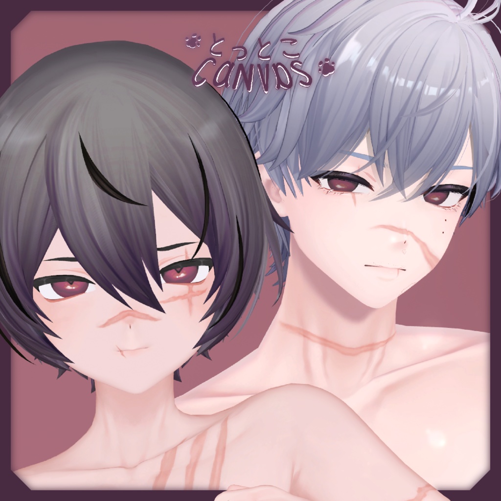 🐾とっとこCanvas⚔️戦士風テクスチャ⚔️
