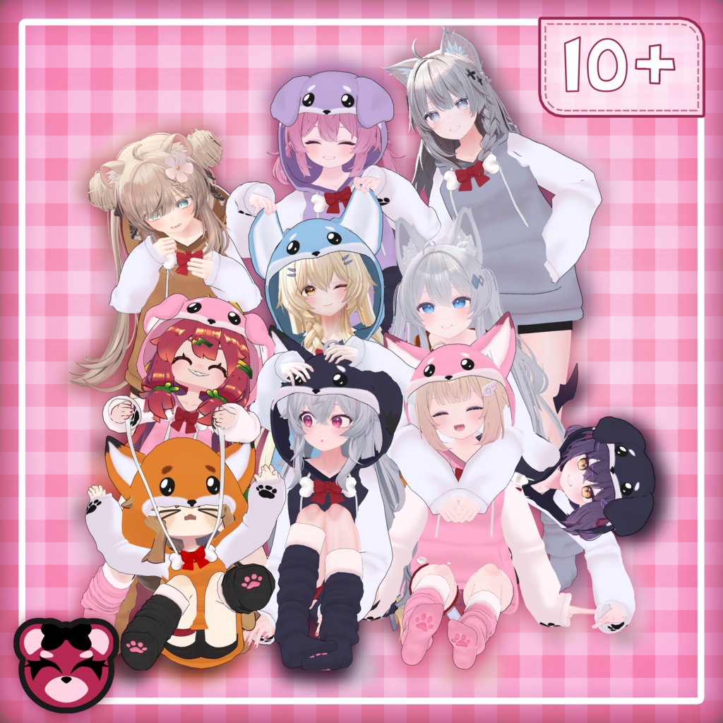 🎉SALE !🎉Puppy Parka 『10+ Avatar Support』