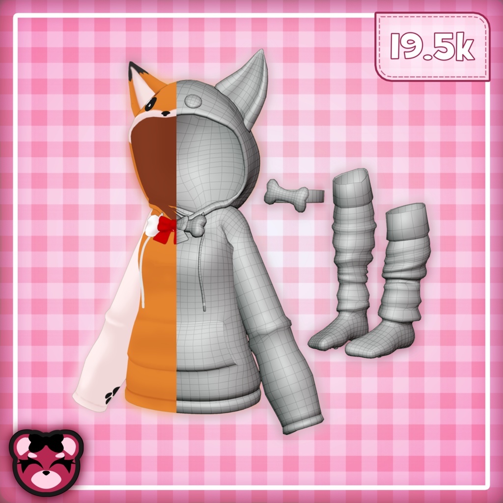 🎉SALE !🎉Puppy Parka 『10+ Avatar Support』