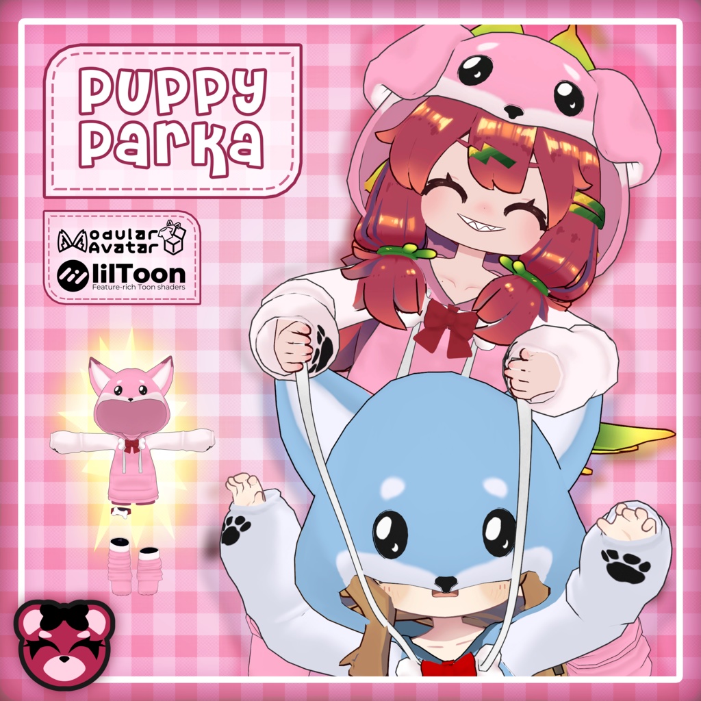 🎉SALE !🎉Puppy Parka 『10+ Avatar Support』