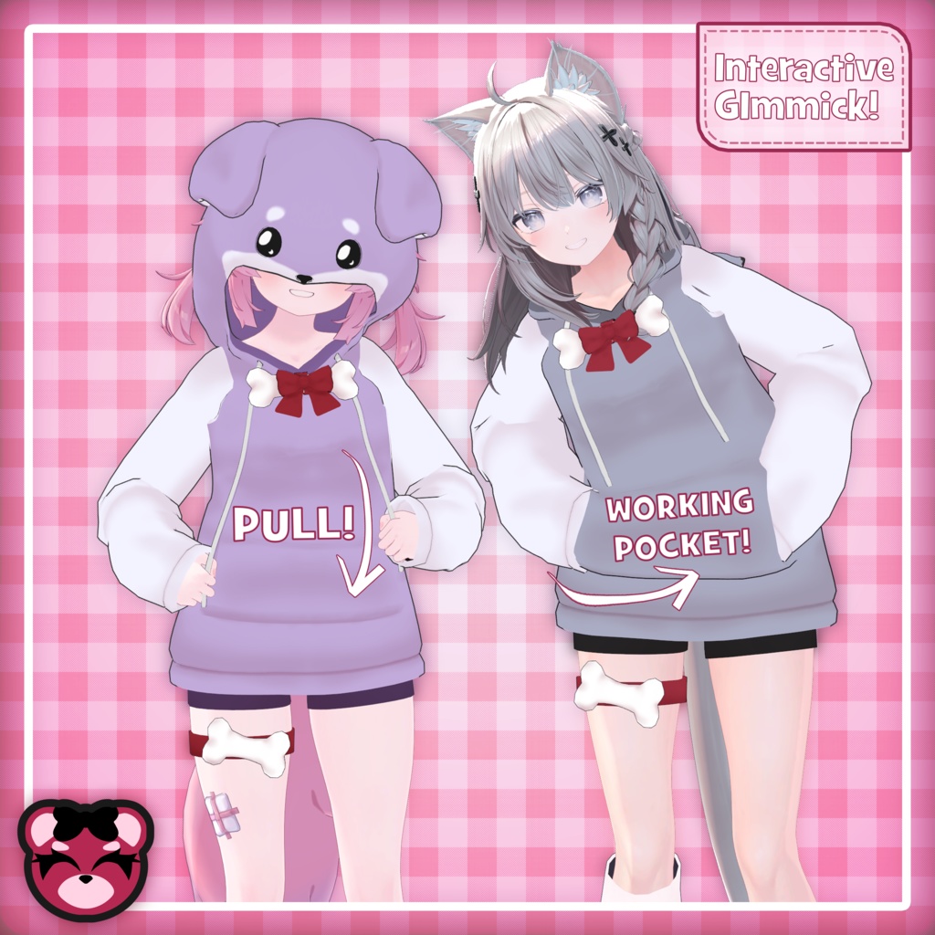 🎉SALE !🎉Puppy Parka 『10+ Avatar Support』