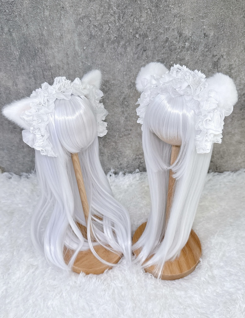 まっしろ童話ヘッドドレス✨
