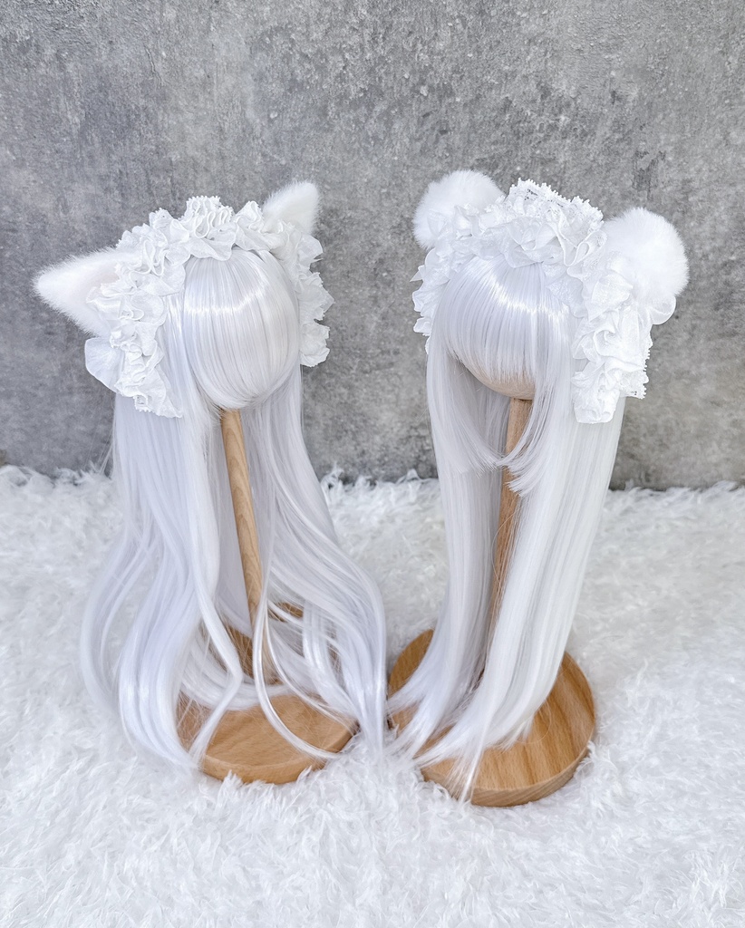 まっしろ童話ヘッドドレス✨