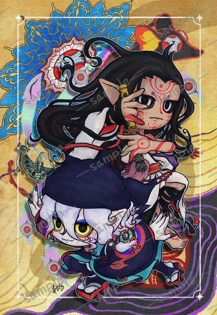 ポストカード　坤組