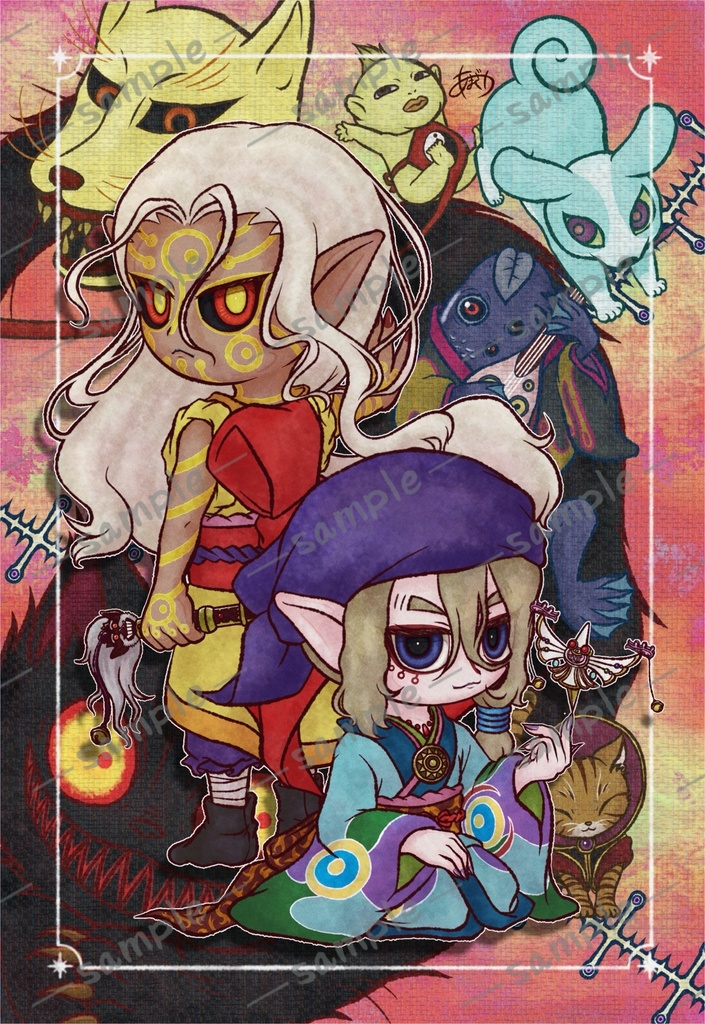 ポストカード　離組