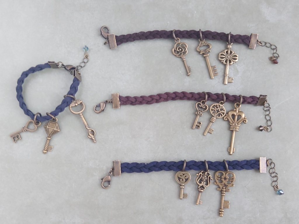 アンティーク鍵ベルト