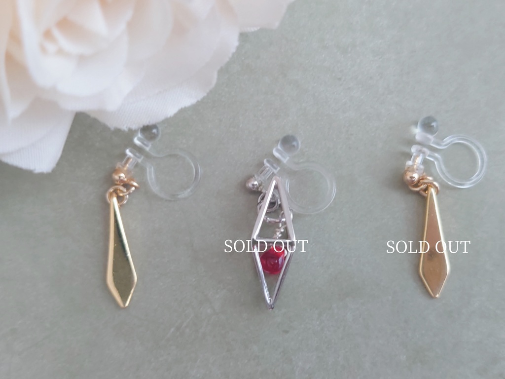 片耳ピアス【スティック】