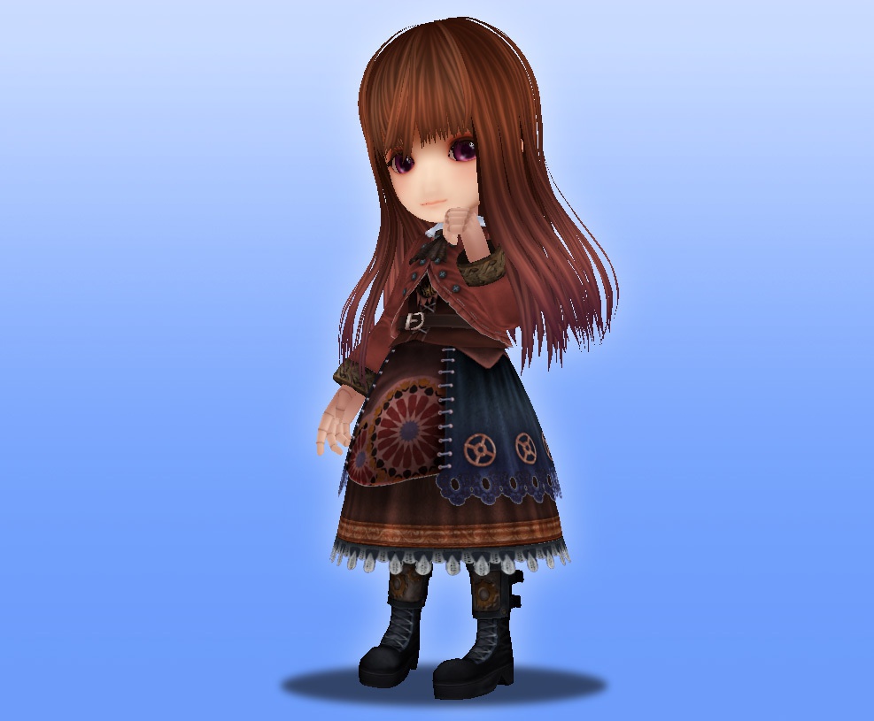 オリジナル3Dモデル『小蘭-Syaoran-』