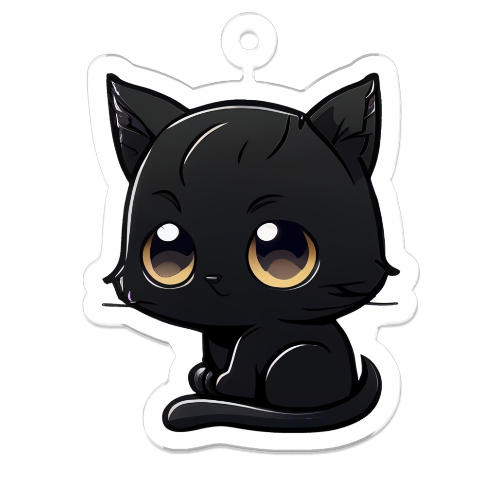 cat-004　アクリルキーホルダー