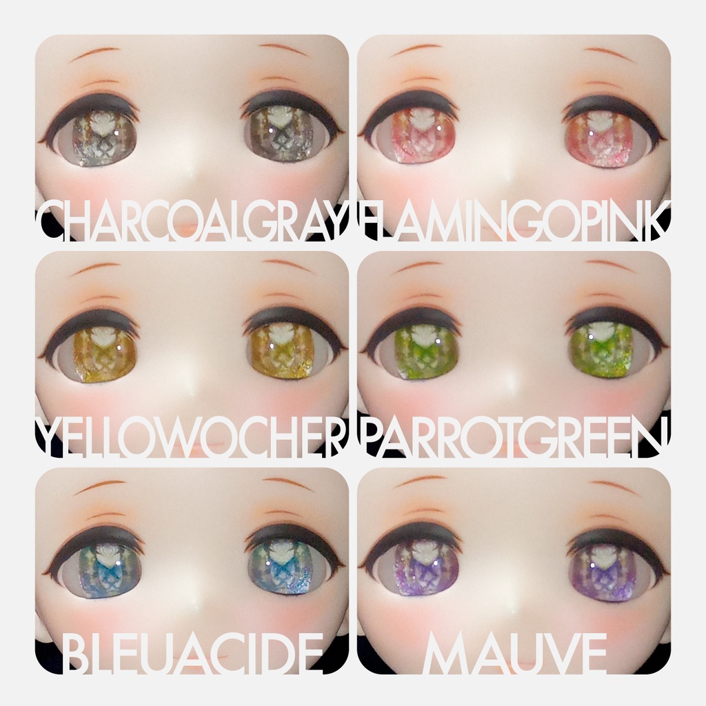 レジンアイType F(22・16・14・10・8mm)