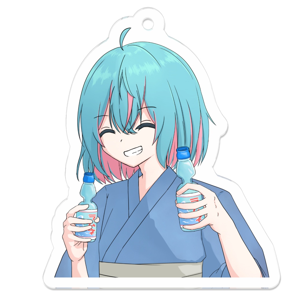 二海ネオンアクリルキーホルダー