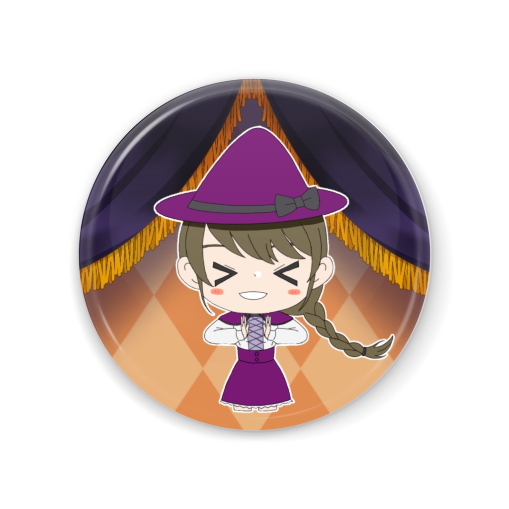 【ハロウィンサーカス】あっちこっちうぃっち 缶ミラー