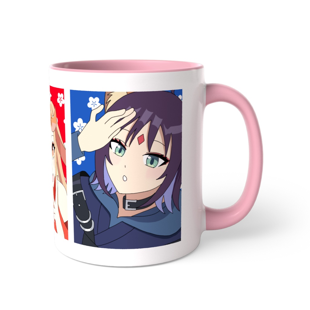 超かぐや姫のマグカップ（3人）