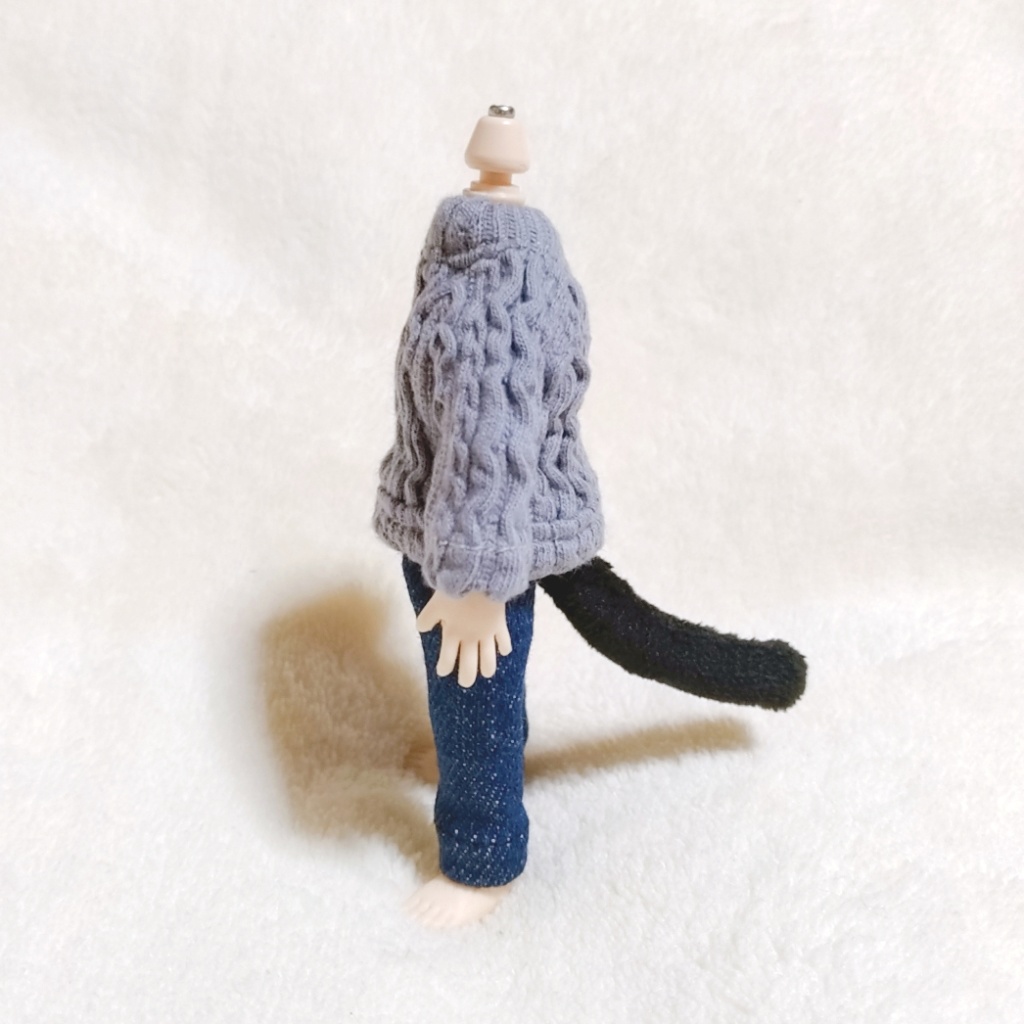 ドール用猫しっぽ