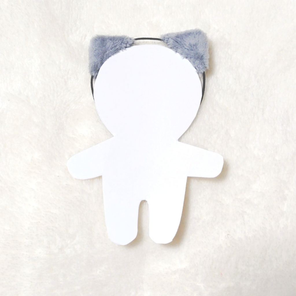 小さいぬいぐるみ用ねこ耳