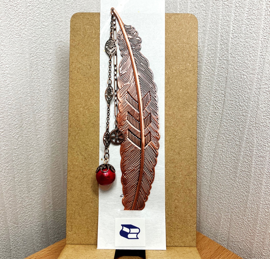 金属製しおり『師匠の羽根』Ver.2