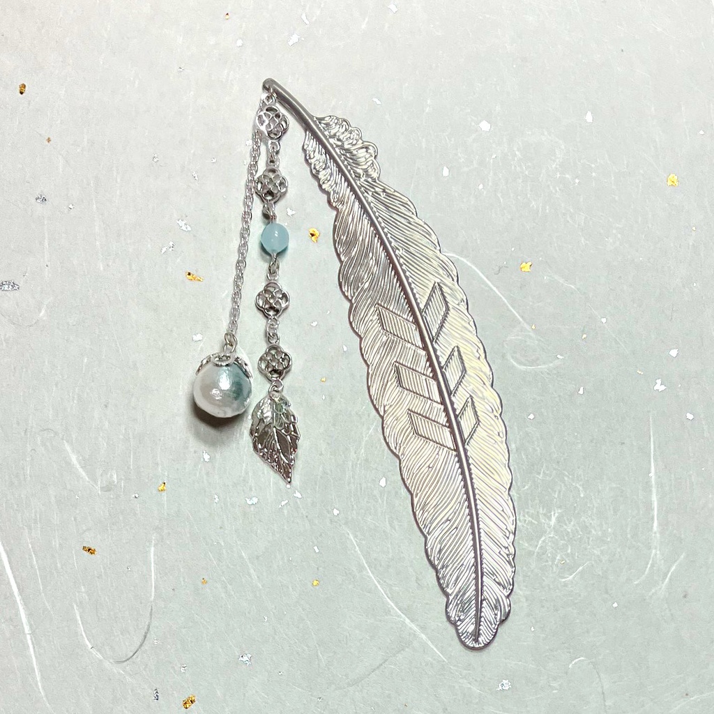 金属製しおり『師匠の羽根』Ver.2