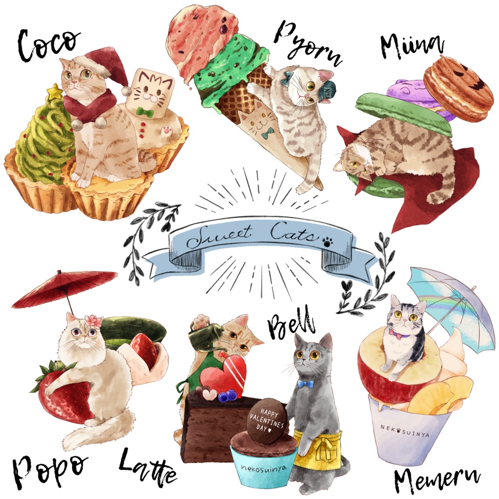 Cafe Nekosuinya エコバッグ タケver.