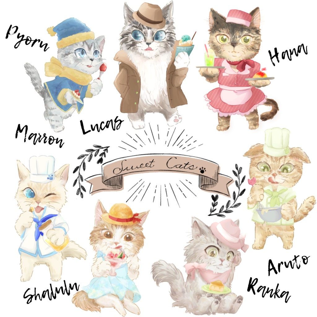 Cafe Nekosuinya エコバッグ フクver.1