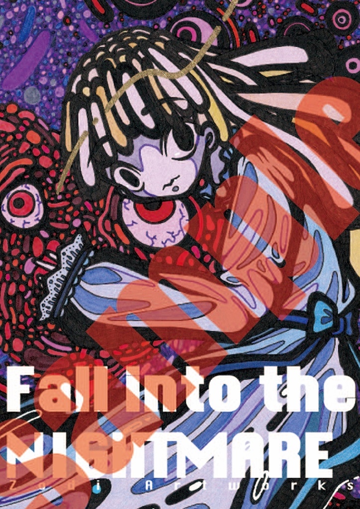 イラスト本　Fall into the NIGHTMARE 