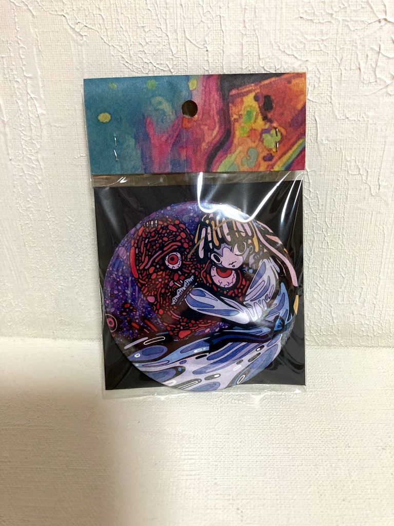 缶バッチ　あいしているの