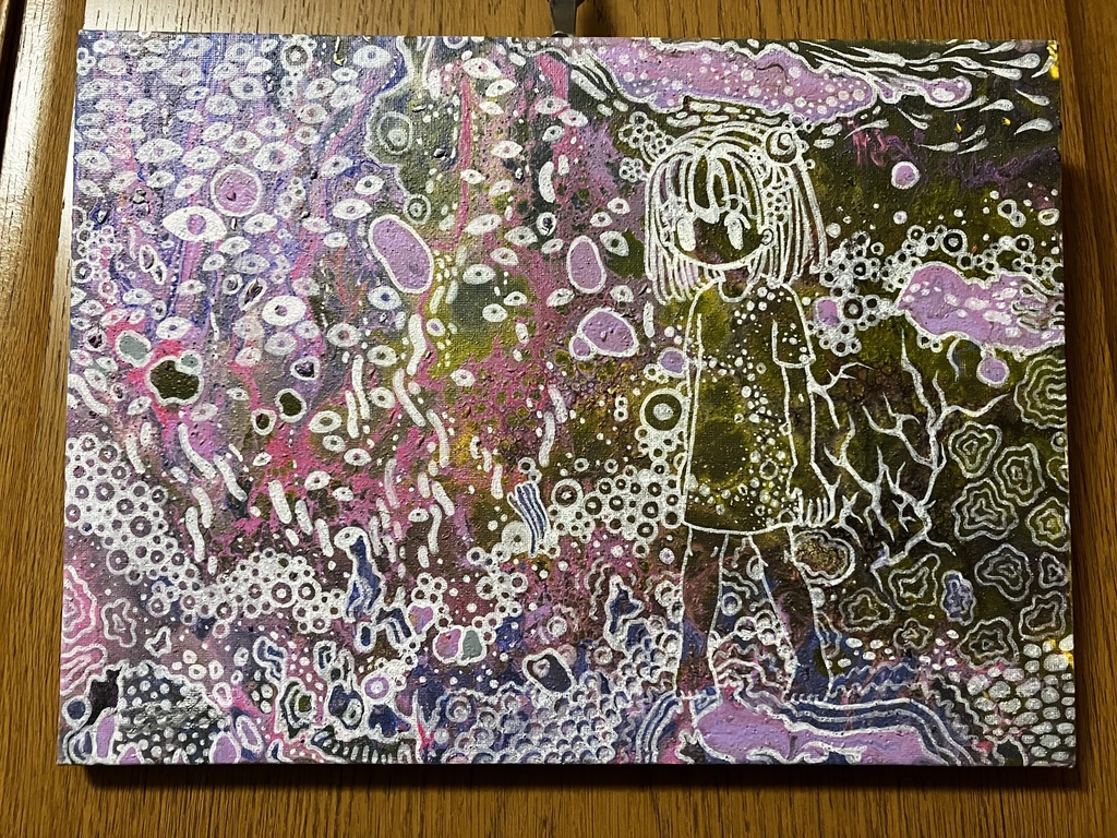 さまよう 原画