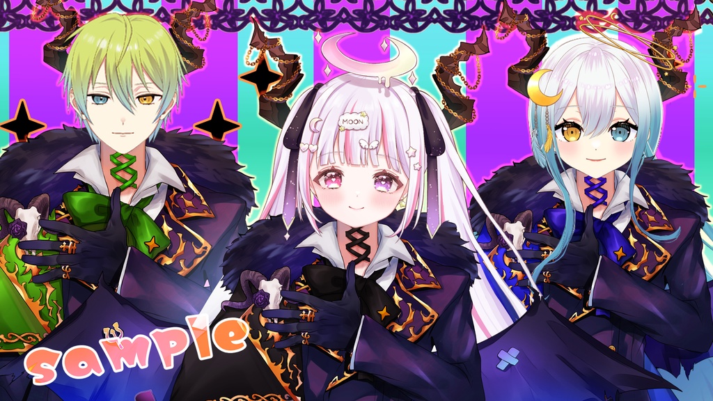 2025Halloweenフリー素材:悪魔