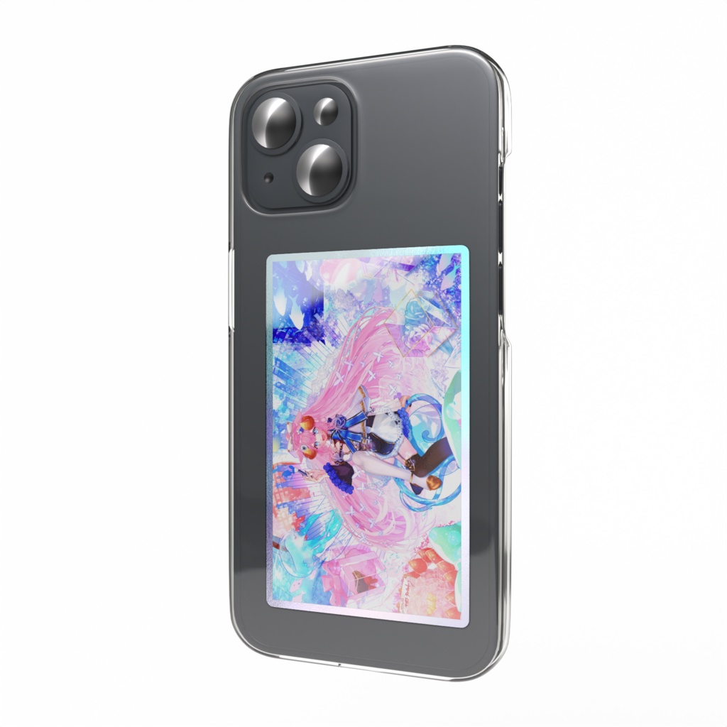 2025ラムギスカンBD記念グッズverオーロラスマホステッカー