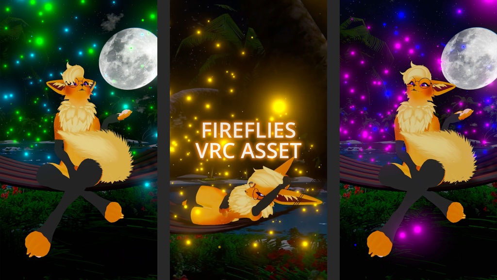 ホタル Fireflies for VRChat Avatars