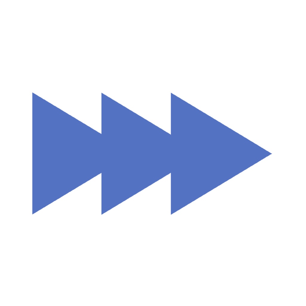 早送り素材x3(Free素材/4色)