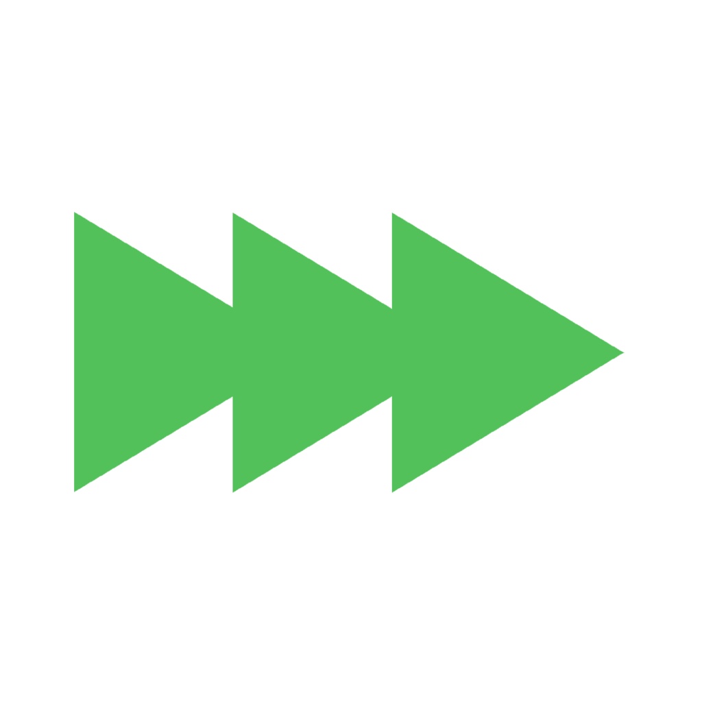 早送り素材x3(Free素材/4色)