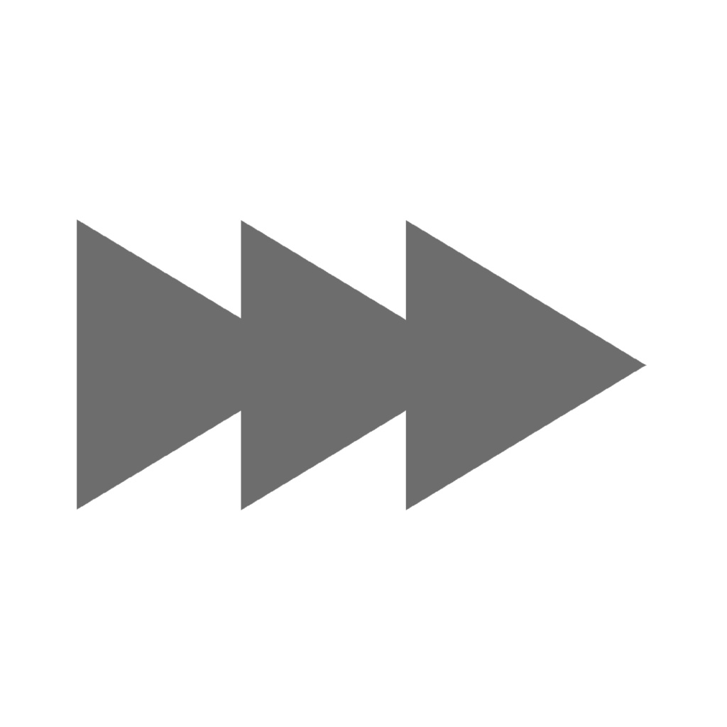 早送り素材x3(Free素材/4色)