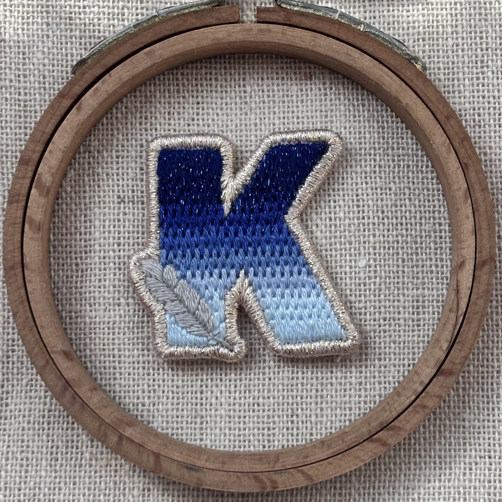 ライバーモチーフ刺繍キーホルダー・ブローチ(#にじそ11)