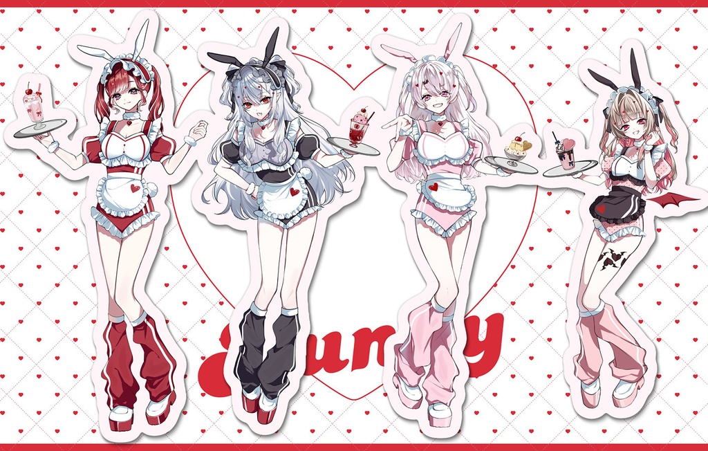 【非公式】ジャージメイドバニーアクスタ