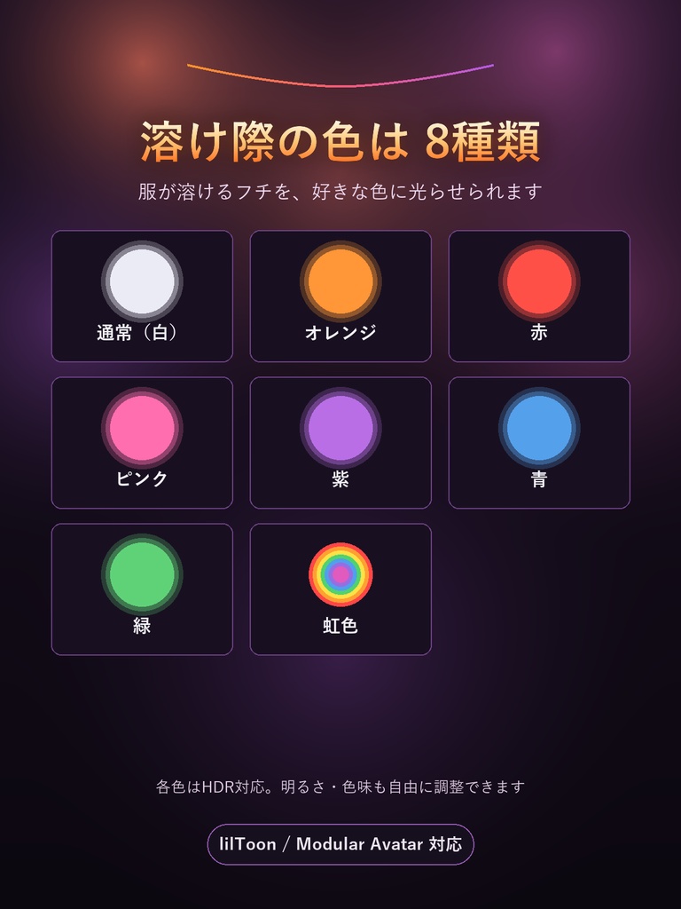 服溶けギミックツール
