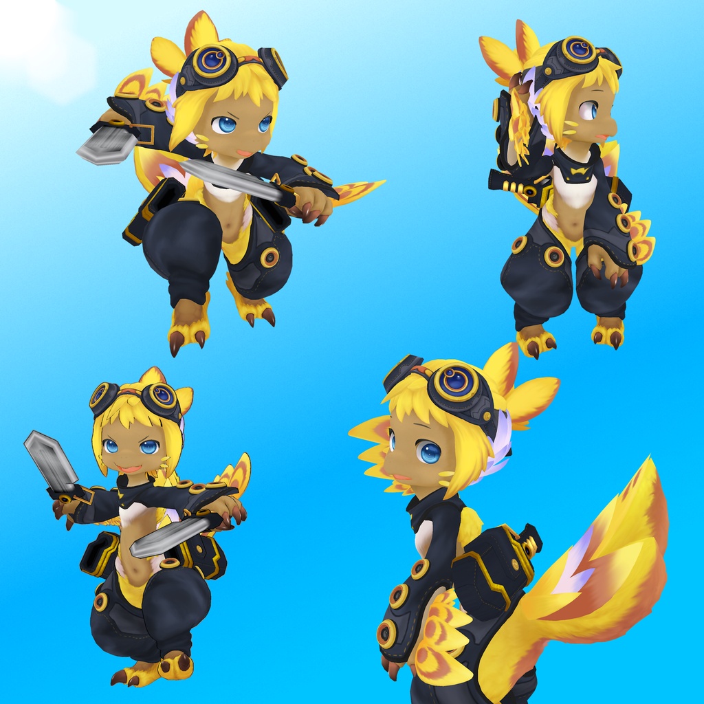 鳥獣の短剣(Birds' dagger)