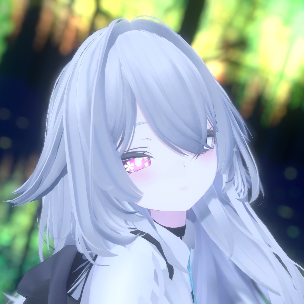 【瑞希 & 桔梗 & ルルネ】cherry blossomsアイテクスチャ 【8色+発光テスクチャ8色】/ eye texture