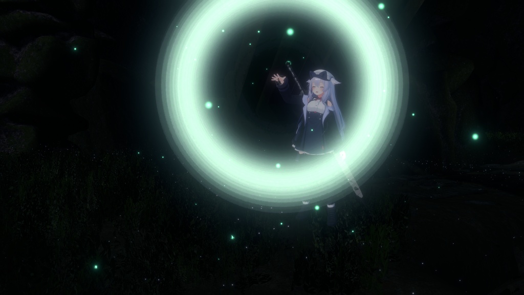 【ギミック付き3Dモデル】GreatSword Gimmick【Ceremonial Blade of the Guiding Moon / 導月の儀剣】Ver.1.00 VRChat想定 抜刀・納刀音付き【MA対応】