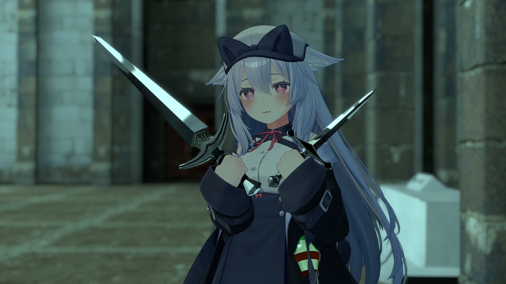 【ギミック付き3Dモデル】はじまりの旅路 冒険者スターターキット Ver.1.00 VRChat想定 抜刀・納刀音付き【MA対応】