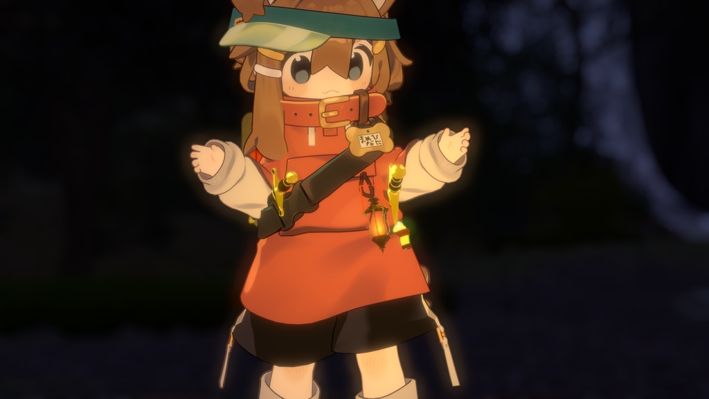 【ギミック付き3Dモデル】はじまりの旅路 冒険者スターターキット Ver.1.00 VRChat想定 抜刀・納刀音付き【MA対応】