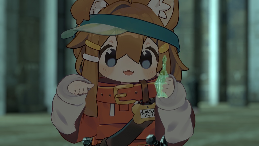 【ギミック付き3Dモデル】はじまりの旅路 冒険者スターターキット Ver.1.00 VRChat想定 抜刀・納刀音付き【MA対応】