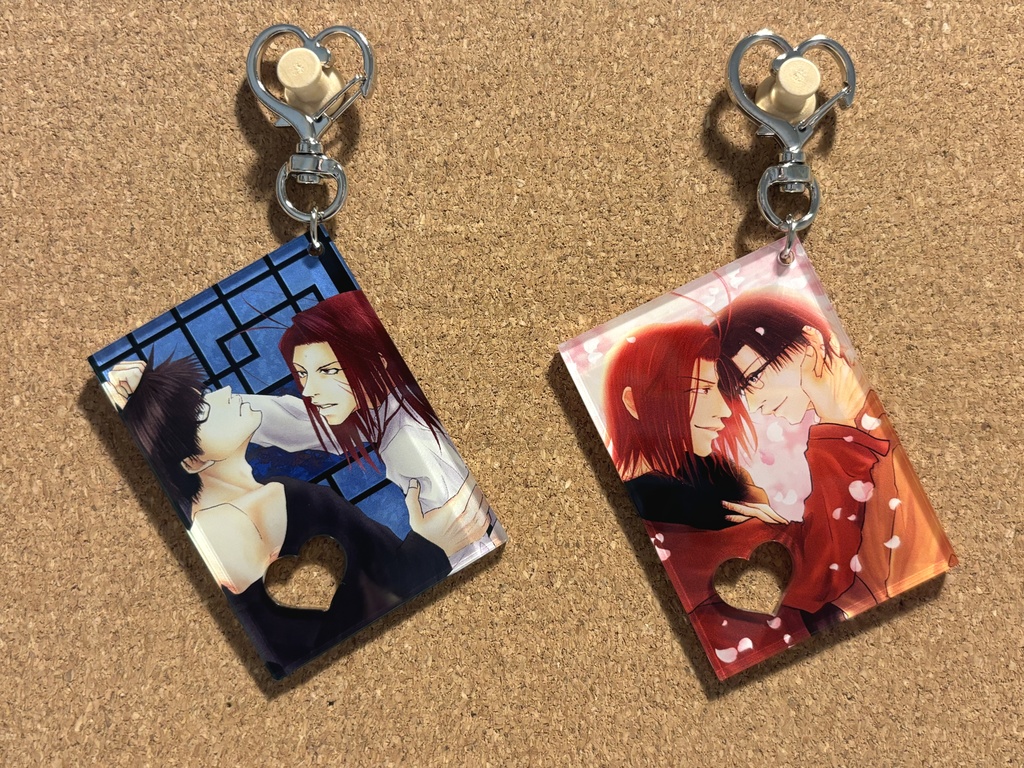 最遊記 悟浄八戒&猫一行アクリルキーホルダー