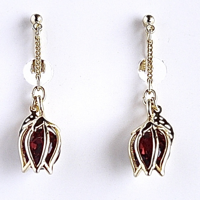 【推し色シリーズ】ゆらゆらチューリップのイヤリング・ピアス