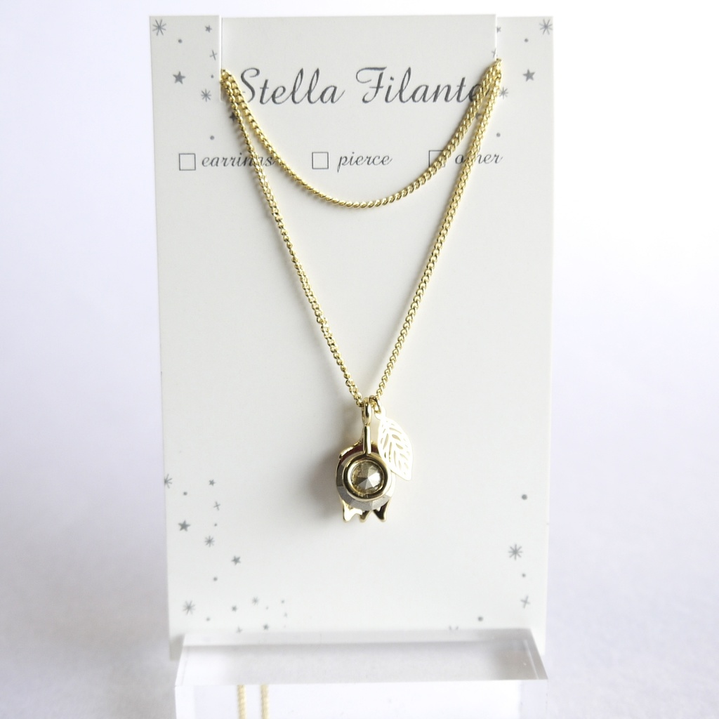 【推し色シリーズ】チューリップネックレス