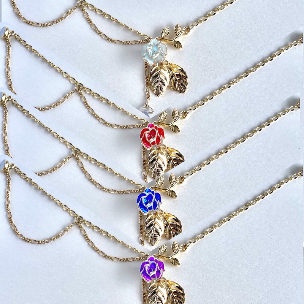 【推し色シリーズ】ミニバラのブレスレット