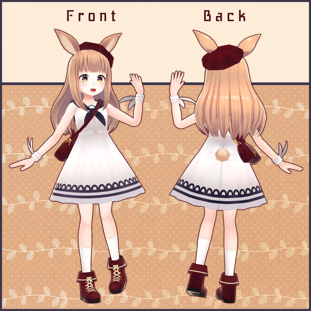 オリジナル3Dモデル『マロン』