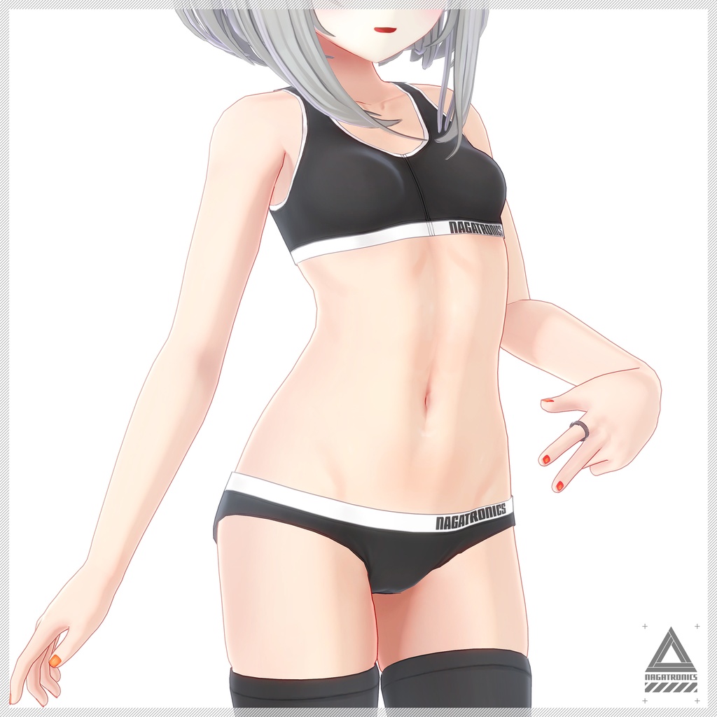 オリジナル3Dモデル『レイニィ』