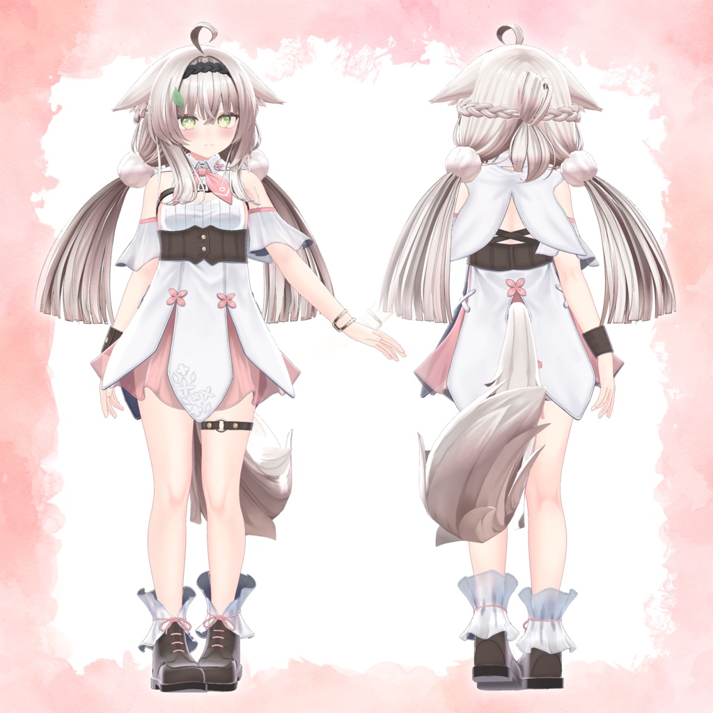 オリジナル3Dモデル『シエリィ』