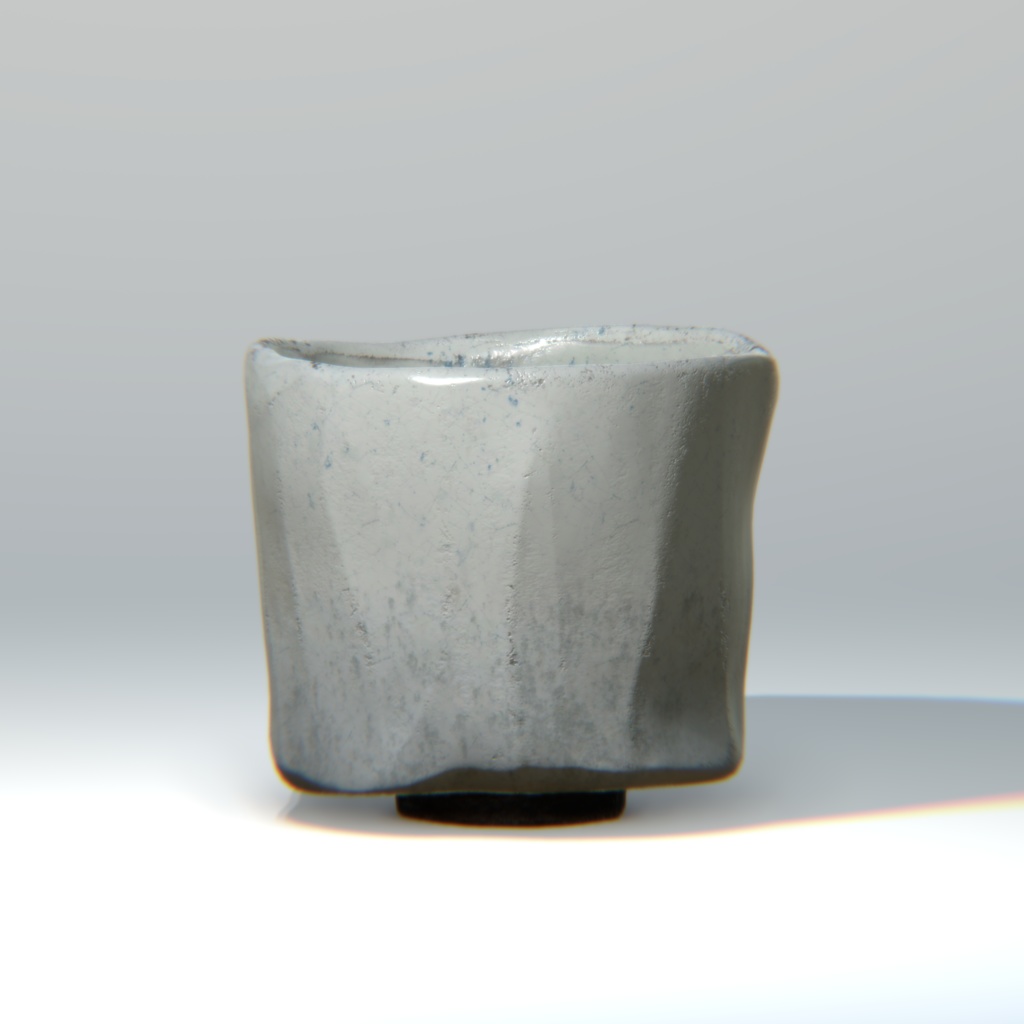 白楽茶碗 銘「霜晨(そうしん)」